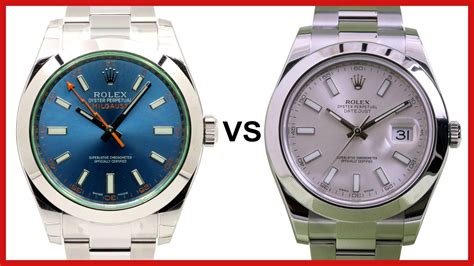 rolex milgauss vs datejust 41|Datejust Vs Milgauss: Our Complete Guide .